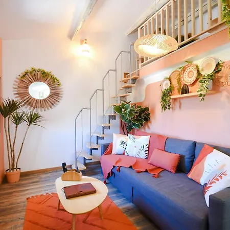 L'oasis H24, Atypique, Port, Plage, Fibre, Netflix شقة لا سين سور مير